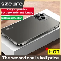 new high end luxury metal case for iphone 12 pro max phone case iphone 11 13 metal lens anti fall protective cover