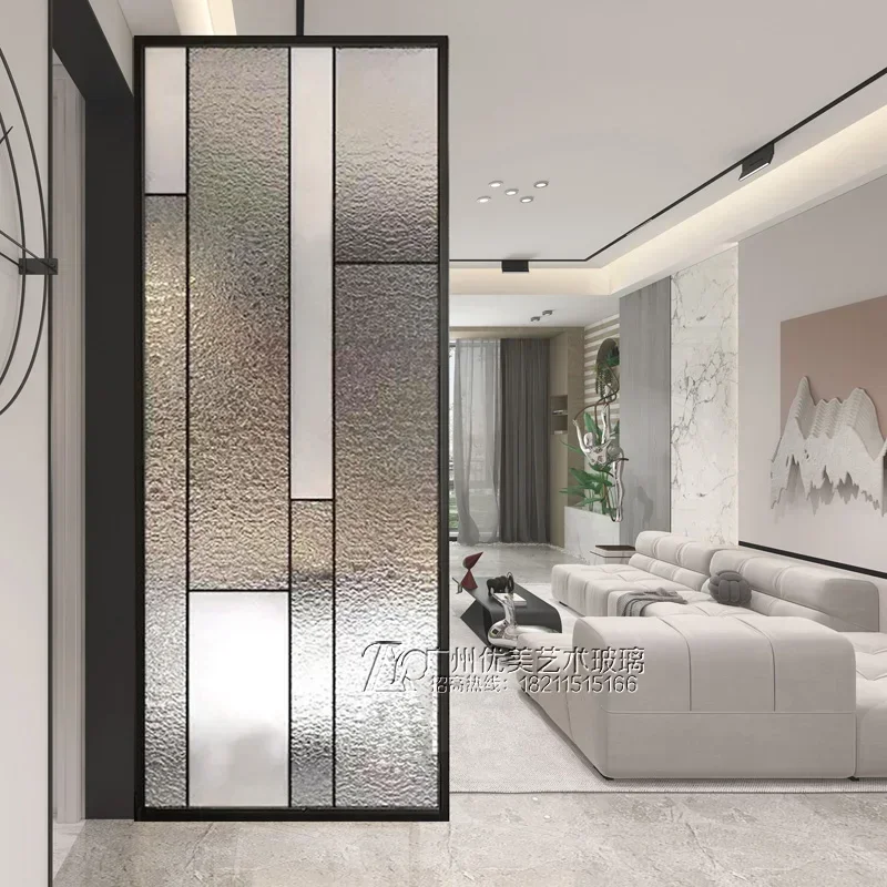 Индивидуальная перегородка для гостиной художественное стекло Changhong