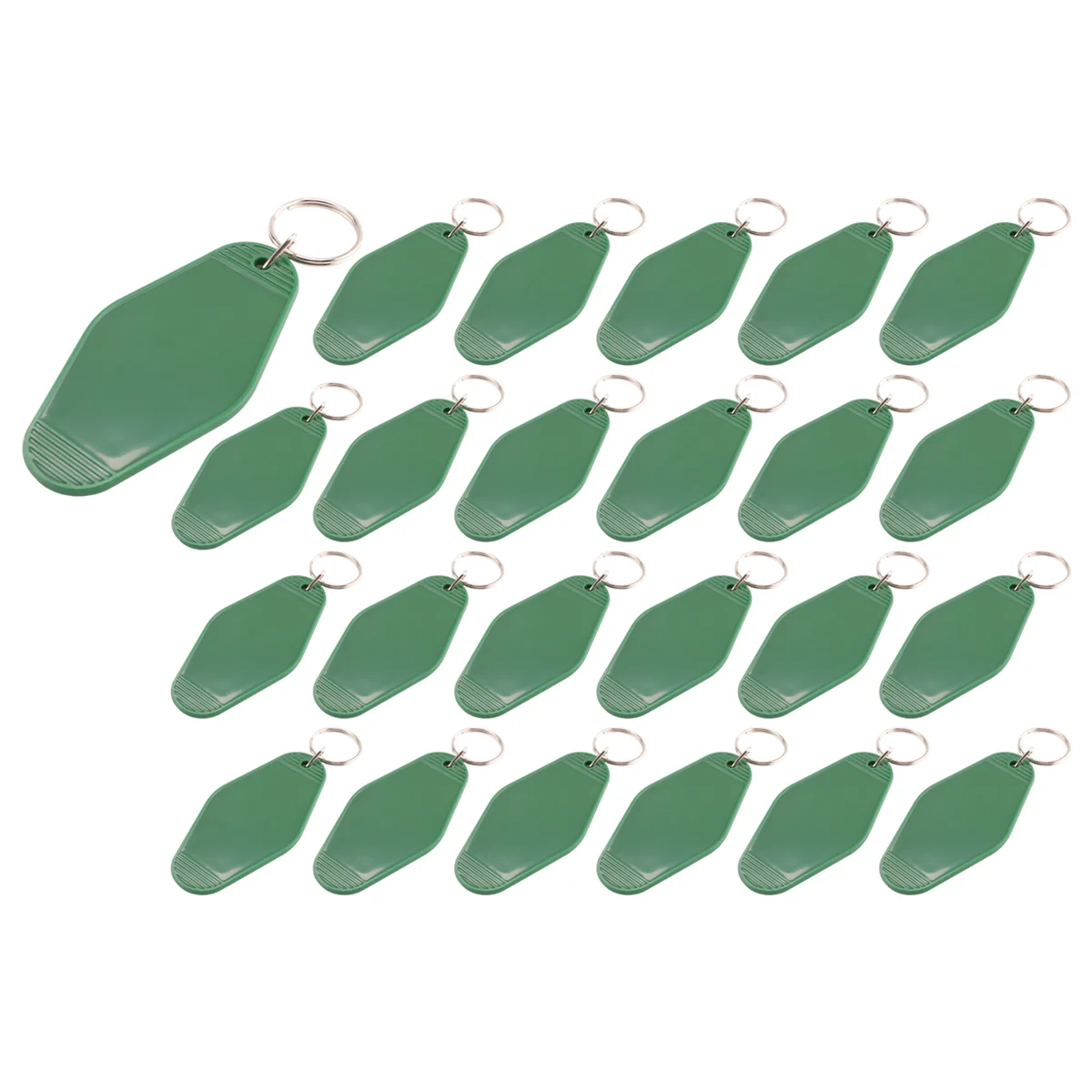 24 шт. винтажный брелок для мотеля DIY пустые брелки отелей передачи тепла объемная