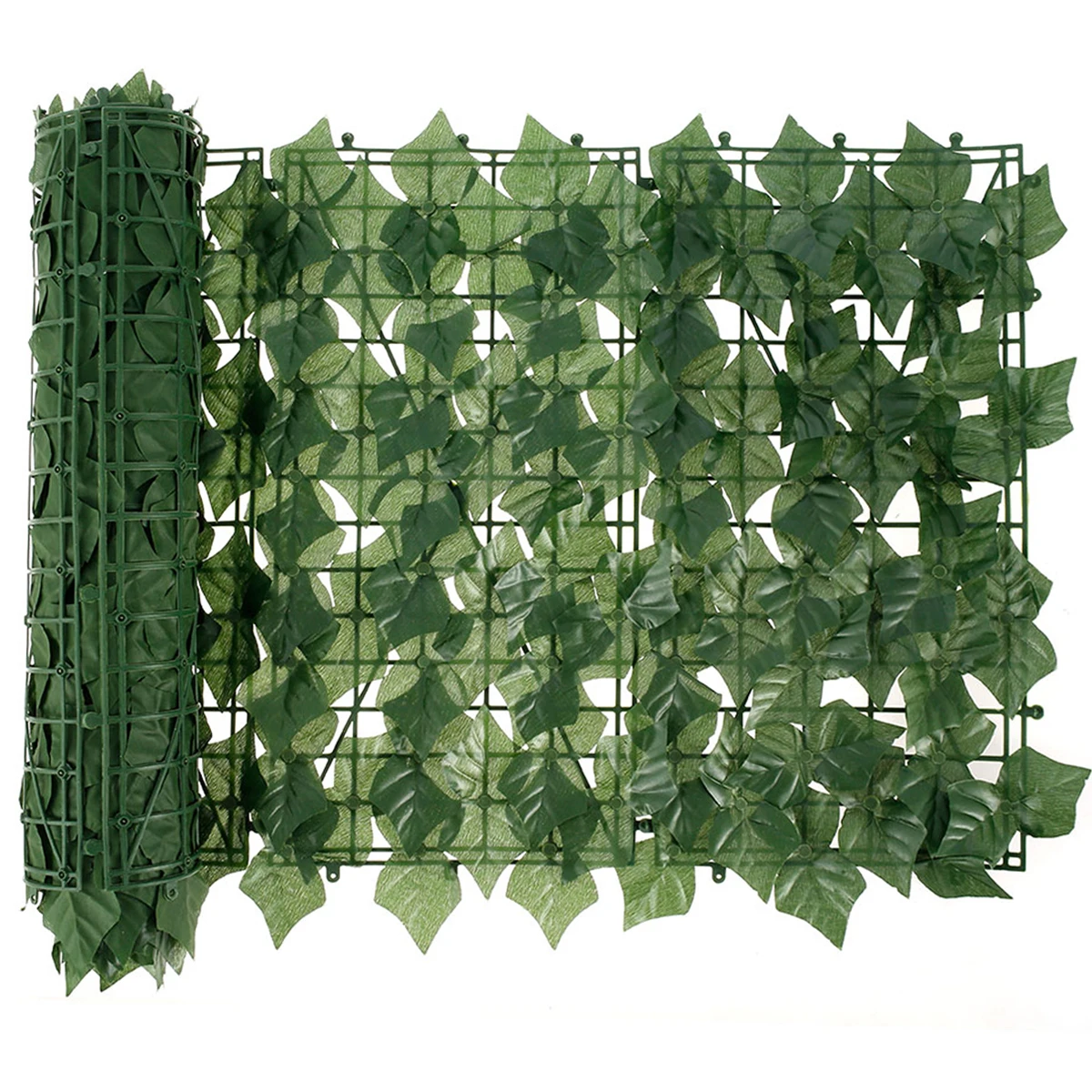 

19.7 x 118 Inch Artificial Leaf Fence Flexible Faux Leaf Privacy Fence Realistic Leaf Screen Hedge Grass Decorative Backdrop for