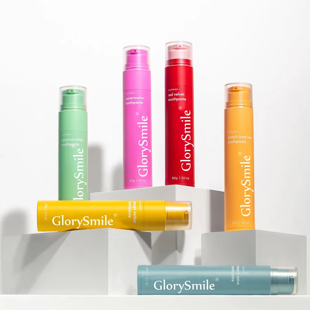 

Glorysmile V34 Fruity Whitening Toothpaste Removing Dental Stains Teeth Cleaning Cream Fresh Breath Reduce Yellowing Oral Care