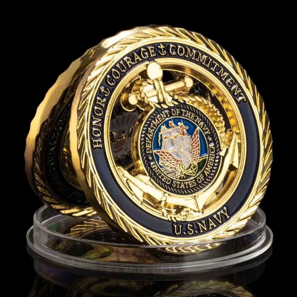 

Памятная монета ВМС США