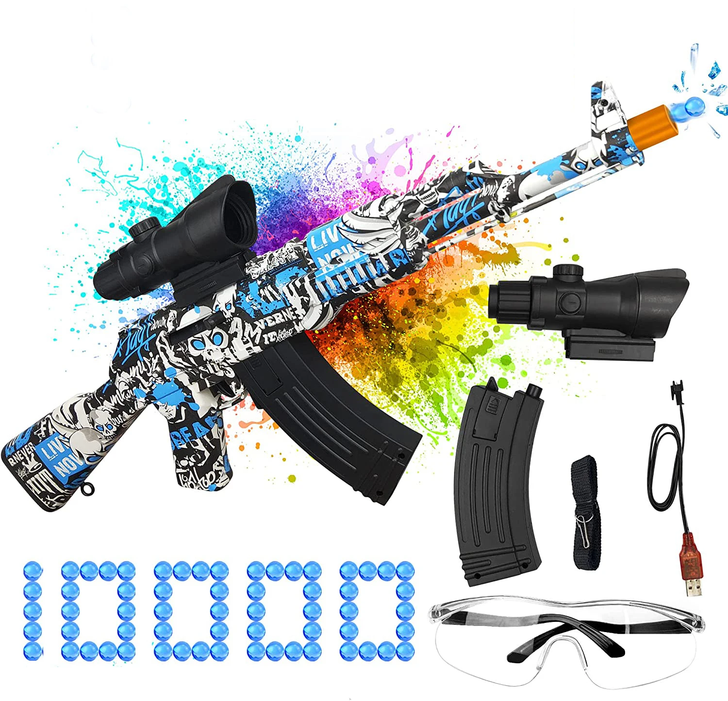 Automatic Splatter M416 Rifle Paintball Outdoor Game Airsoft