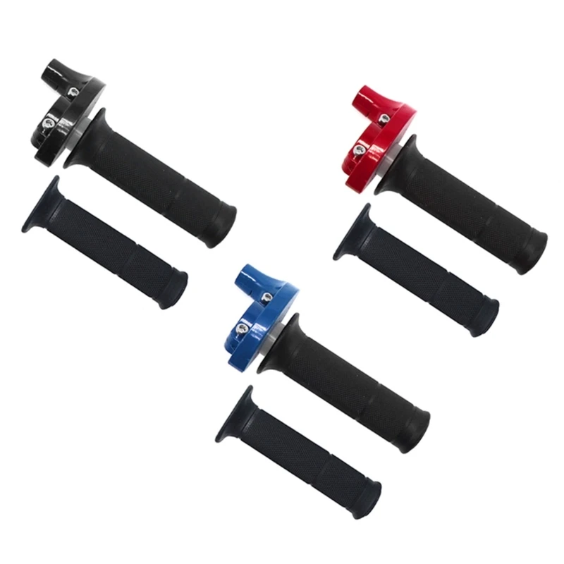

124B Grips Settle Twist Throttle Clamp With Throttle Cable for 50-250CC Pit Dirt Bike