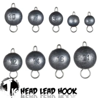 5pcslot new jig head lead hook 2g 3g 5g 7g 10g 12g 14g 18g 21g jig head lead deep water bullet weight soft lure fishing tackle