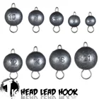 5 шт.лот Новый джиг-головка свинцовый крючок 2 г 3 г брикет 7 г 10 г 12 г 14 г 18 г 21 г джиг-головка свинцовая глубоководная пуля весовая Мягкая приманка рыболовные снасти