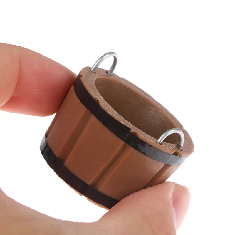 

Dollhouse Miniature Furniture Bucket Laundry Tub Foot Soaking Bucket Water Basin DIY DollHouse Life Scene Model Accessories