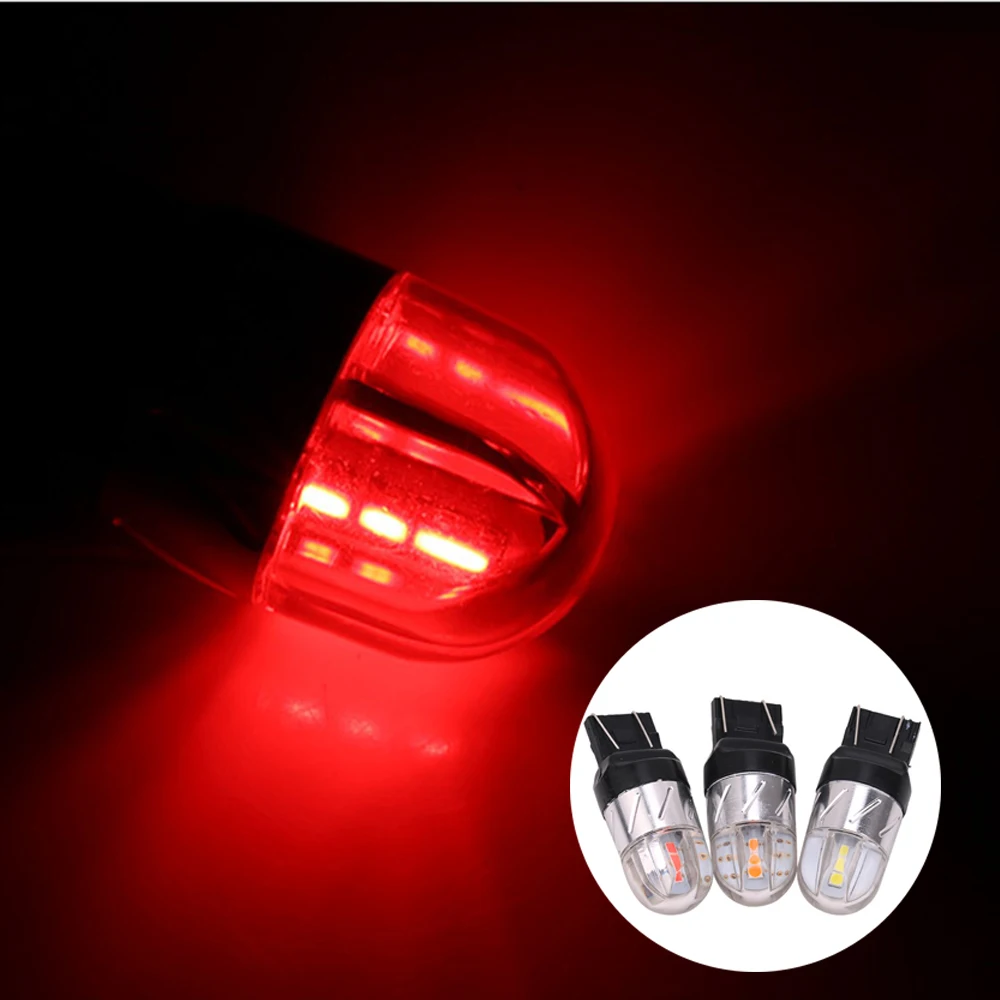 

Автомобильный светодиодный сигнал поворота 1156 7440 3030 6smd светодиодный тормозной фонарь задний фонарь автомобильный фонарь