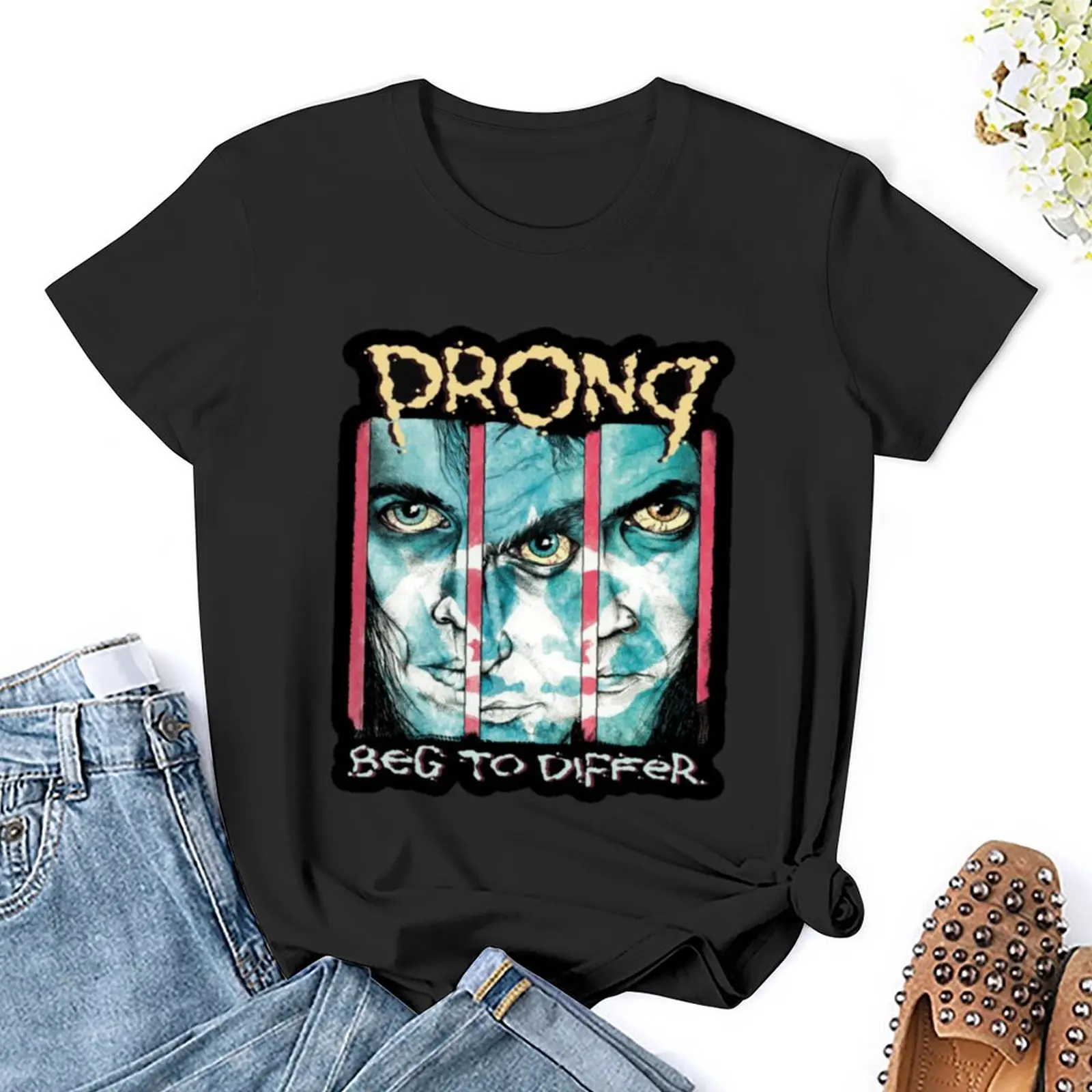 Футболка с коротким рукавом и принтом животных большие размеры