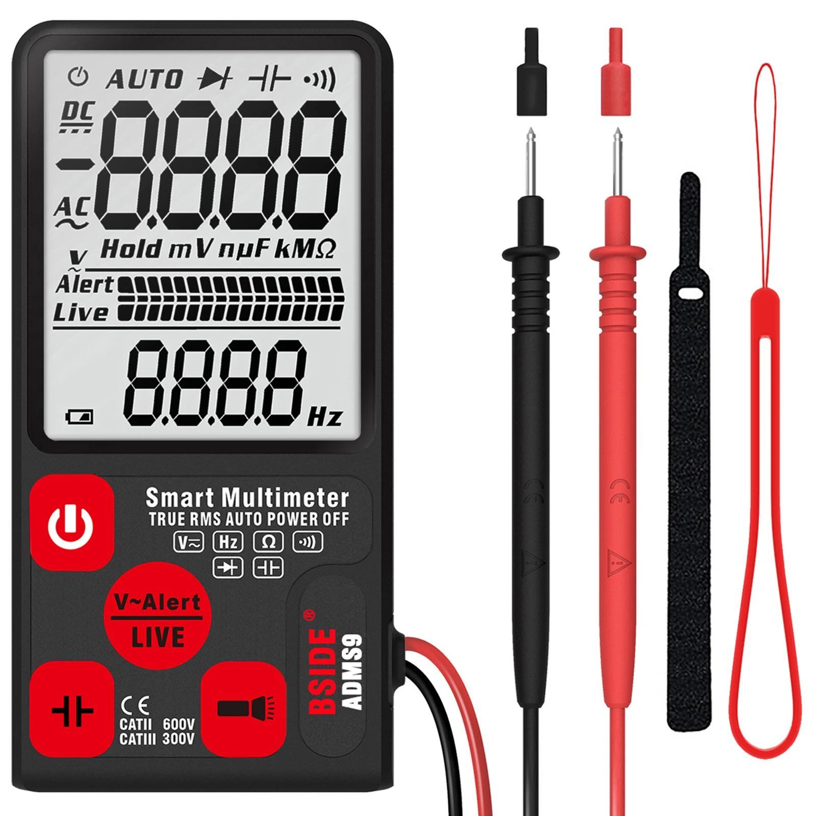 

Digital Multimeter Digtal Voltmeter AC DC Ohm Tester for Factory Family Measurement Meter Tool digital