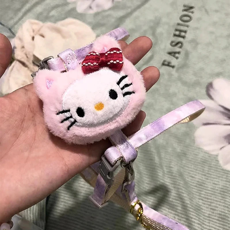 Милый ремешок для домашних животных Hello Kitty аниме Sanrio поводок кавайная