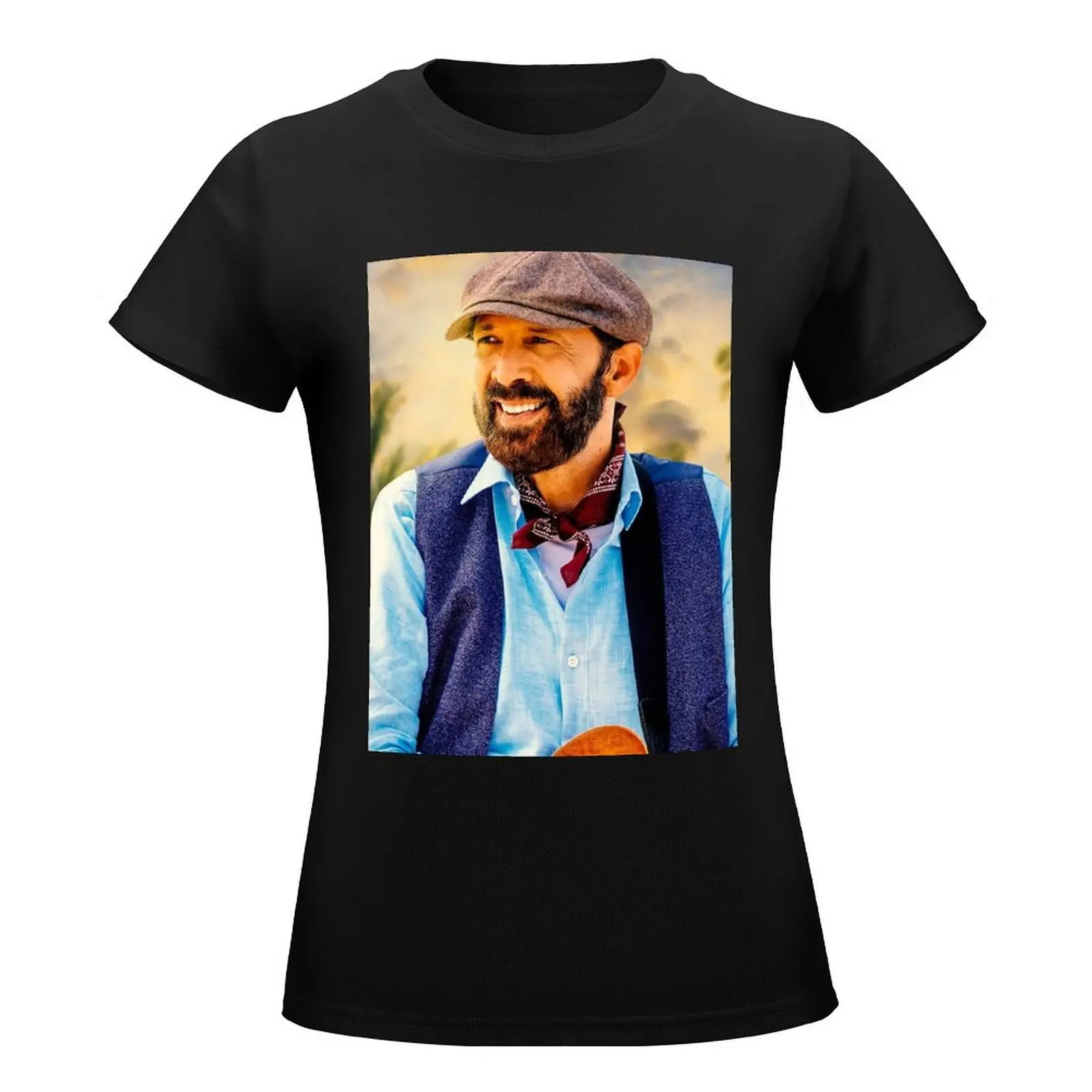 Постер Хуана Луиса Герра Футболка с принтом музыкального исполнителя футболка