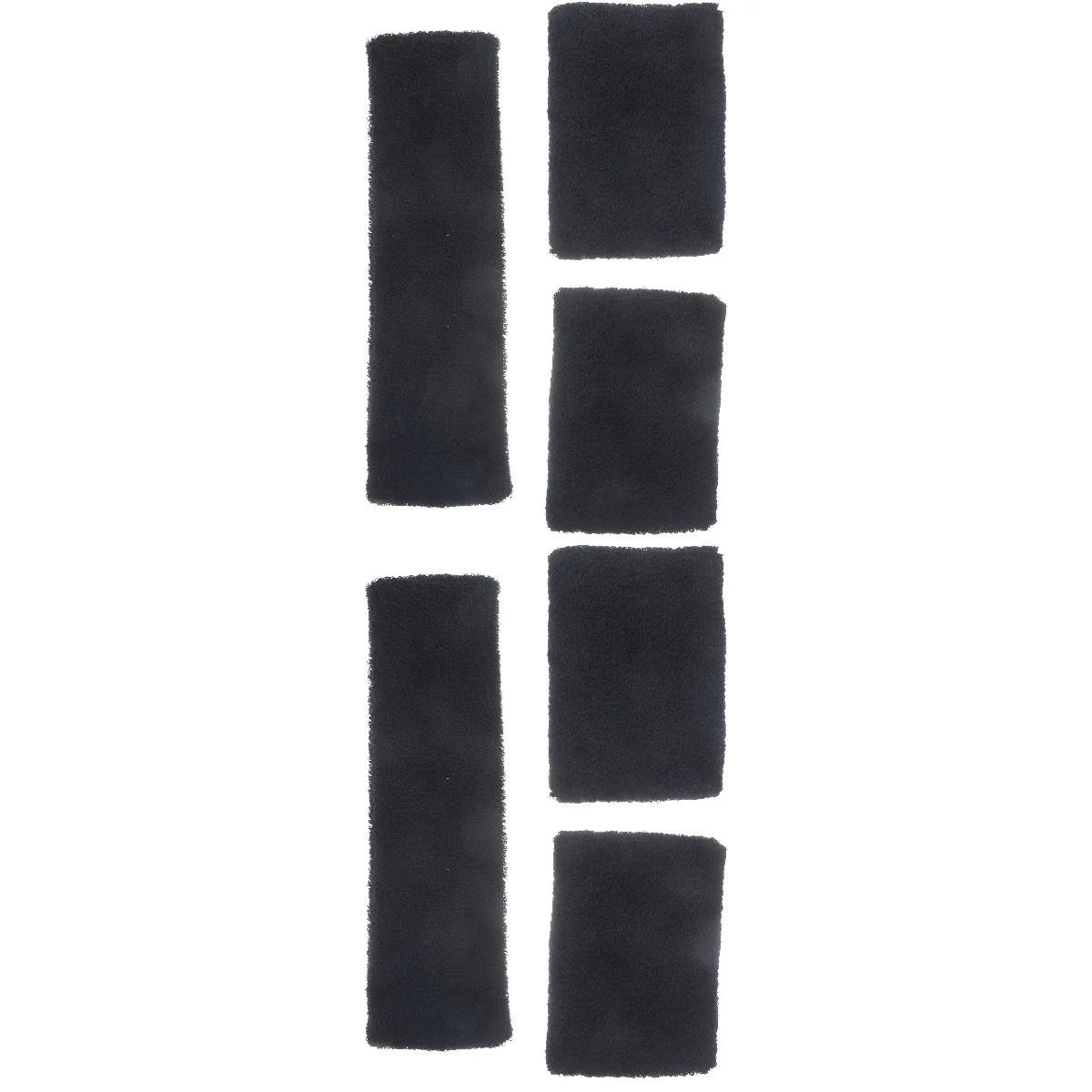 

2 Sets of Elastic Sports Headband Wristband Children Elastic Hairband Sweatband Headdress for Sports