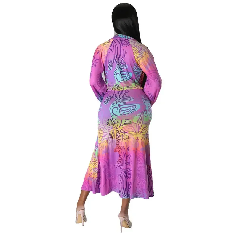 Модное платье тренд весны новая повседневная женская одежда из двух частей в