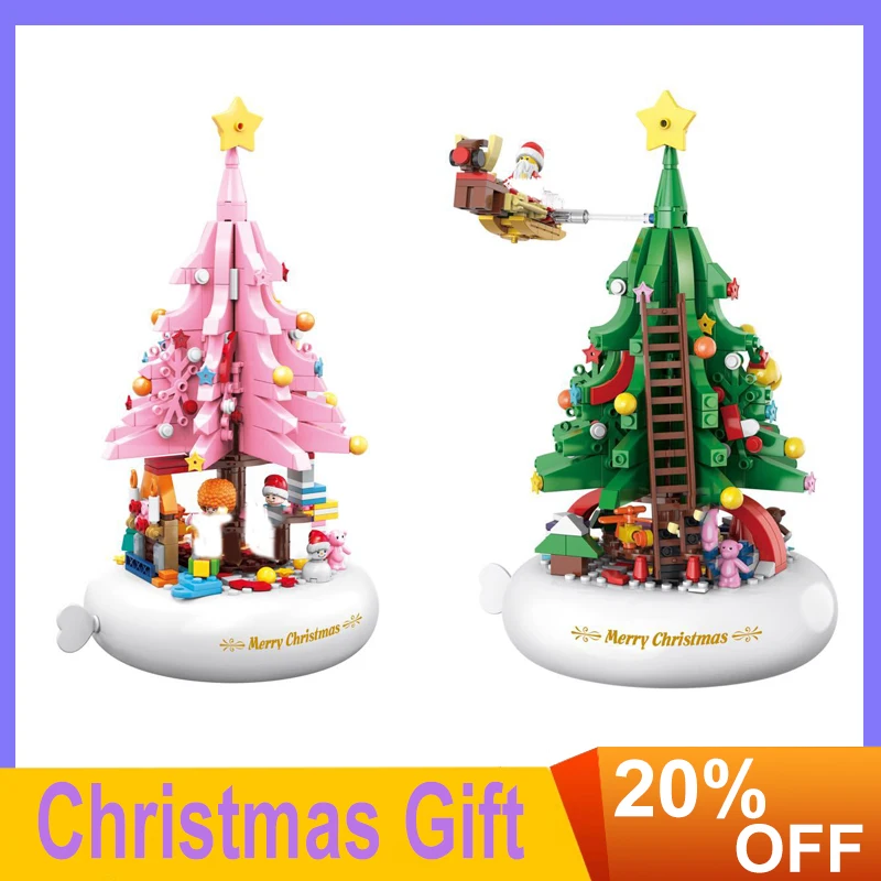 

Конструктор «Новогодняя елка», вращающаяся музыкальная шкатулка