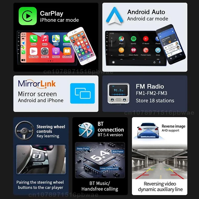 Автомобильное радио Android 14 для Citroen Jumpy 3 SpaceTourer Peugeot Expert Toyota Proace 2016-2021 GPS