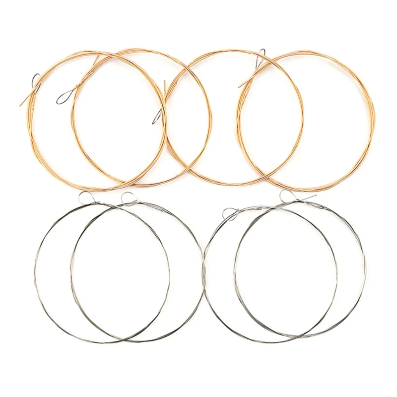

8Pcs/pack Mandolin String Stainless Steel Wire Musical Instrument String Good Quality Mandolin Broken String Replacement