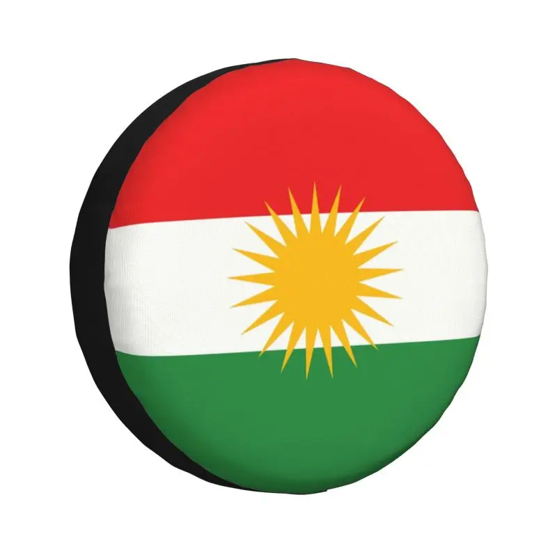 Изготовленный на заказ чехол для запасного колеса с флагом Курдистана Toyota Land Cruiser