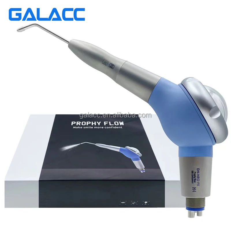 Пескоструйная машина для чистки зубов Den tal 2 отверстия 4 полировка Prophy Air Flow Polish