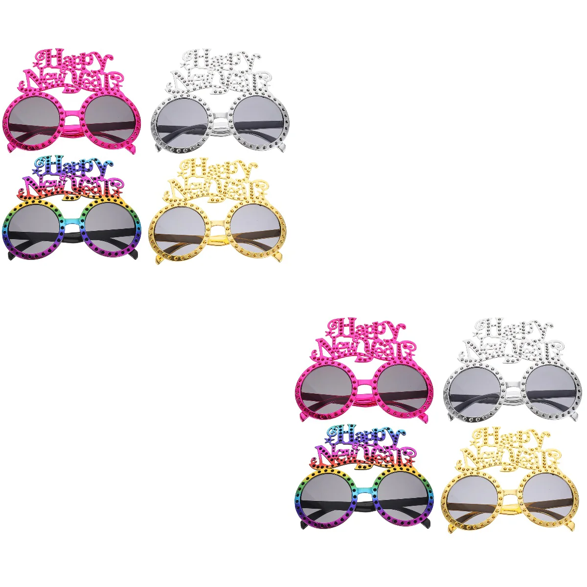 

8 шт., декоративные очки для выпускного вечера