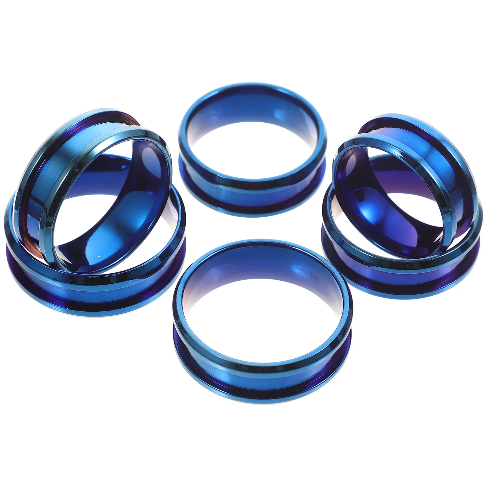 

Набор для изготовления металлических колец, пустое кольцо из нержавеющей стали