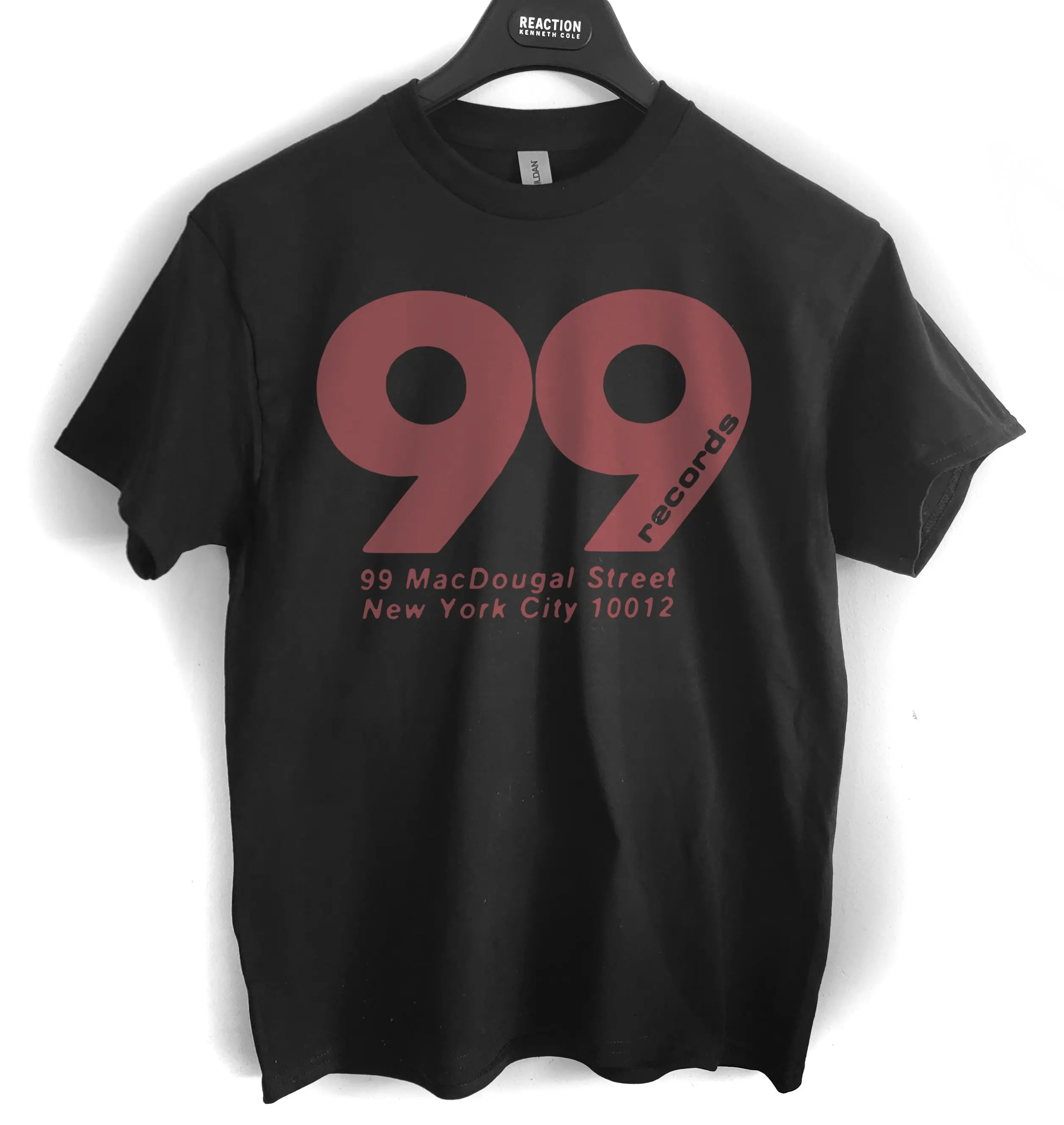 Футболка 99 Records NYC no wave Greenwich Village электрофункция