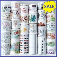 daily life washi tape date washi tape for scrapbooking diary diy tape decoration tape w release paper