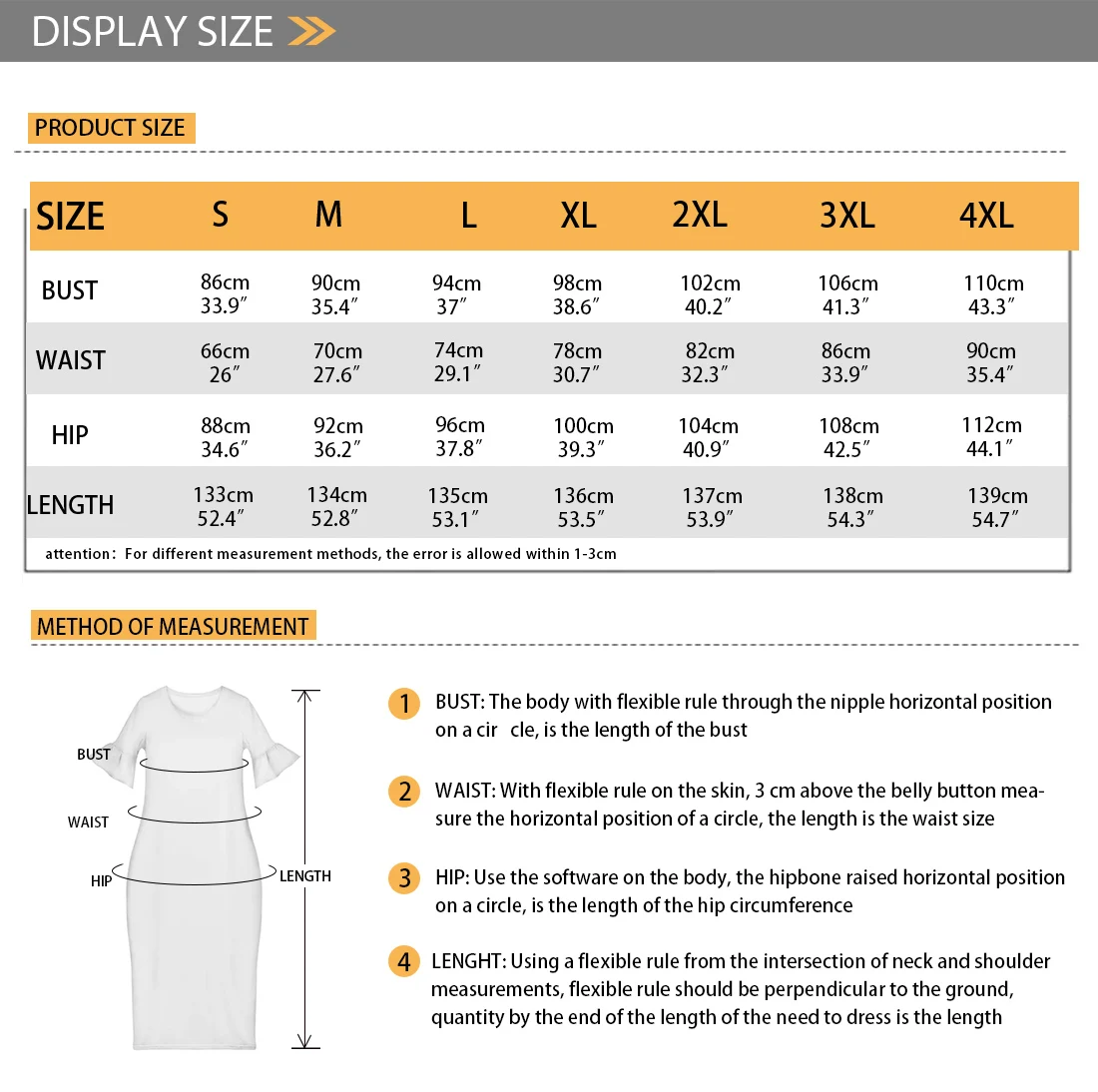 Женское платье с рукавом-бабочкой