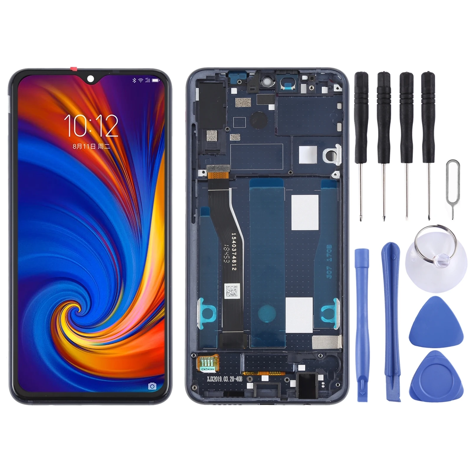 OEM ЖК-экран для Lenovo Z5S L78071 дигитайзер полная сборка с рамкой