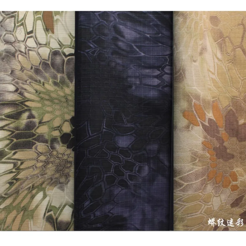 Уличная камуфляжная ткань 150*100 см плотная и устойчивая к истиранию с принтом из
