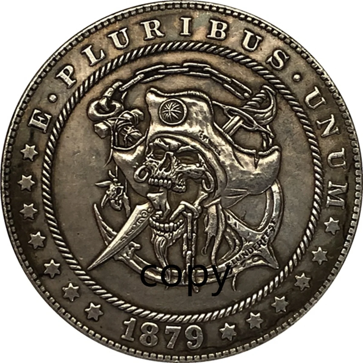 

Skeleton pirates HOBO COIN Rangers COIN US Coin Gift Challenge REPLICA Commemorative Coin - REPLICA Coin Medal Coins Collection