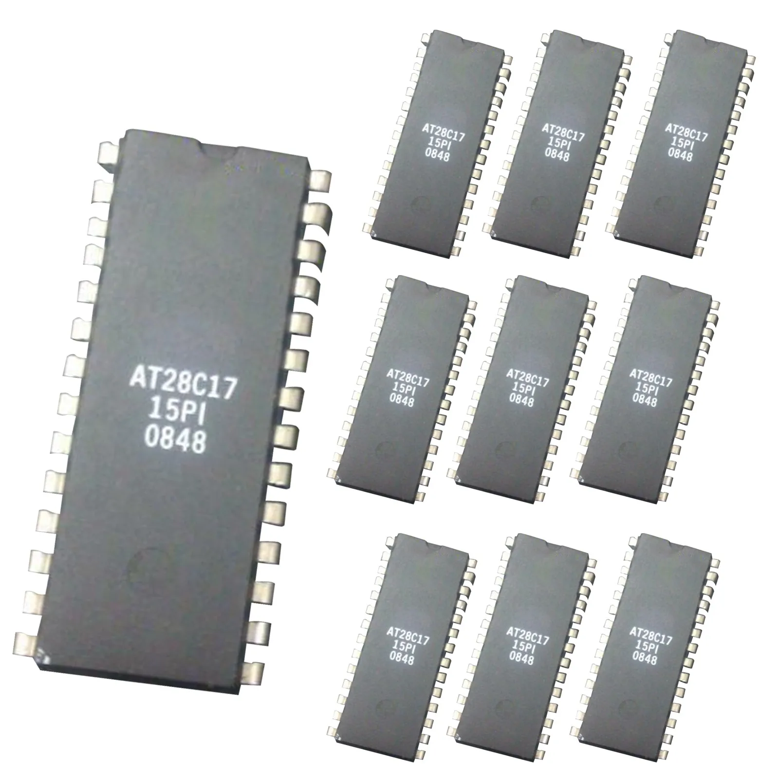 

10Pcs AT28C17-15PI Interface Controller Chip New