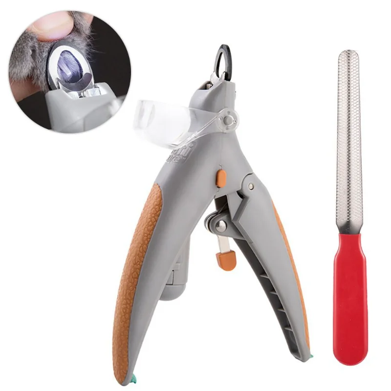 

Professional Pet Nail Clipper with LED Light Dog Cat Groomin Tool Scissors Nail Toe Claw Scissors Trimmer Animal Pet Supplies