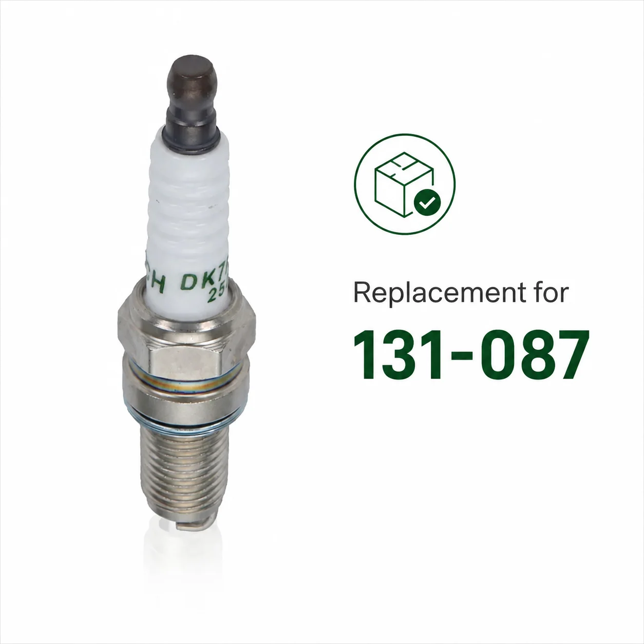 Фото Свеча зажигания 131-087 DK7RTC RA8HC DR8ES для бензопилы Champion NGK Torch, триммера, газонокосилки, запчасти для садового инструмента №2