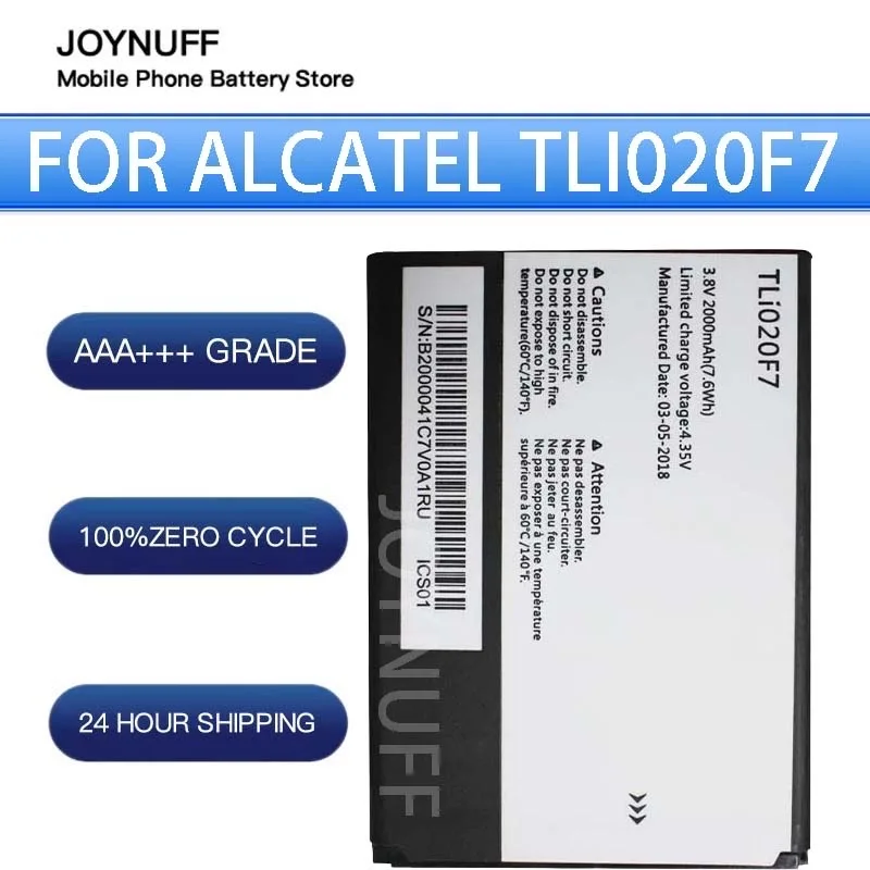 

New Battery High Quality 0 Cycles Compatible TLI020F7 For Alcatel Pixi 4 Pixi 5 5045D Pop 2 extraposition Replacement Batteries