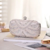2022 lady handbag embroidered with diamonds evening bag party dress bag party bag bride handbag