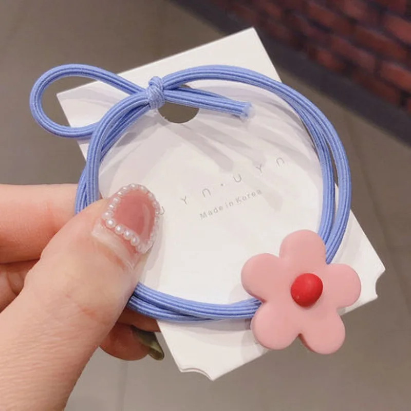 Новинка 2020 резинки для волос в Корейском стиле девочек конский хвост простые