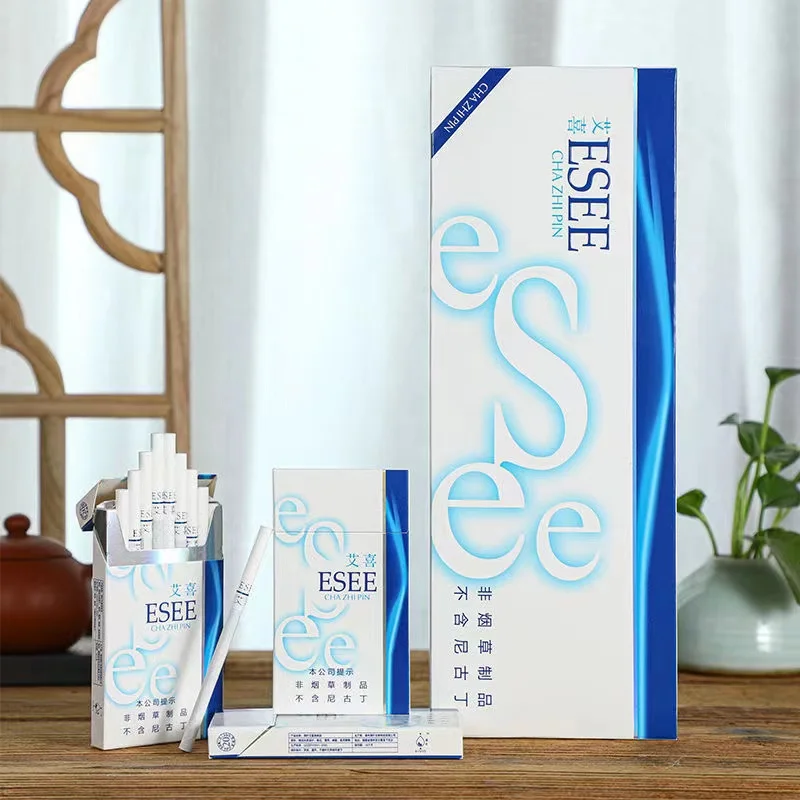 

ESEE Fine Branch Mint Flavors Herbal Tea Smoke Healthy No Nicotine Cigarettes Tobacco 100% nicotine free smell proof