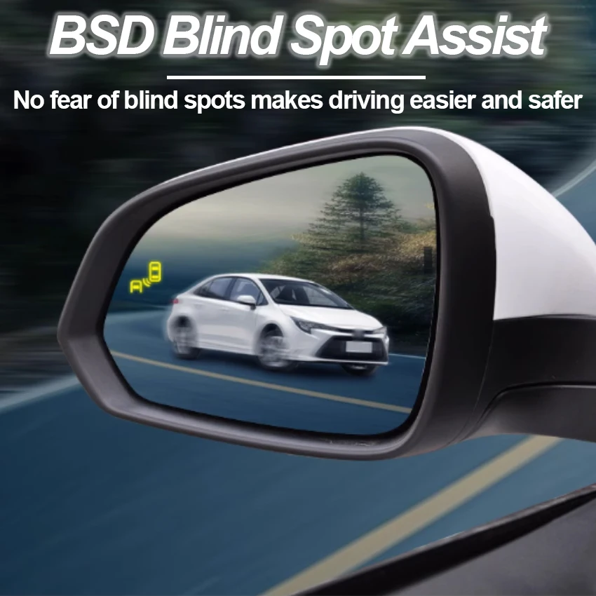 Автомобильное заднее зеркало система мониторинга слепых зон BSD BSA BSM радар датчик