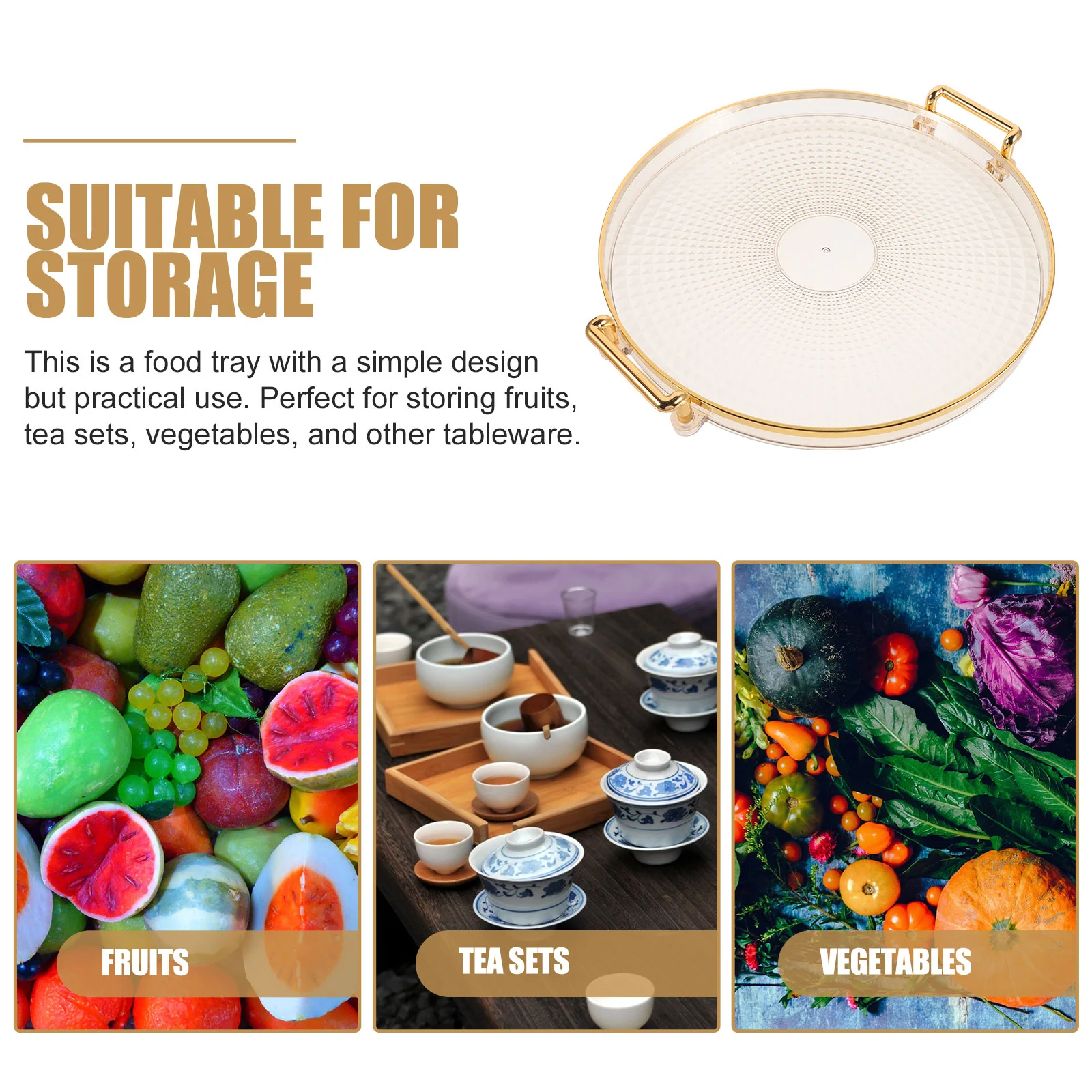 Роскошная сервировочная тарелка для торта поднос еды круглая духов и закусок