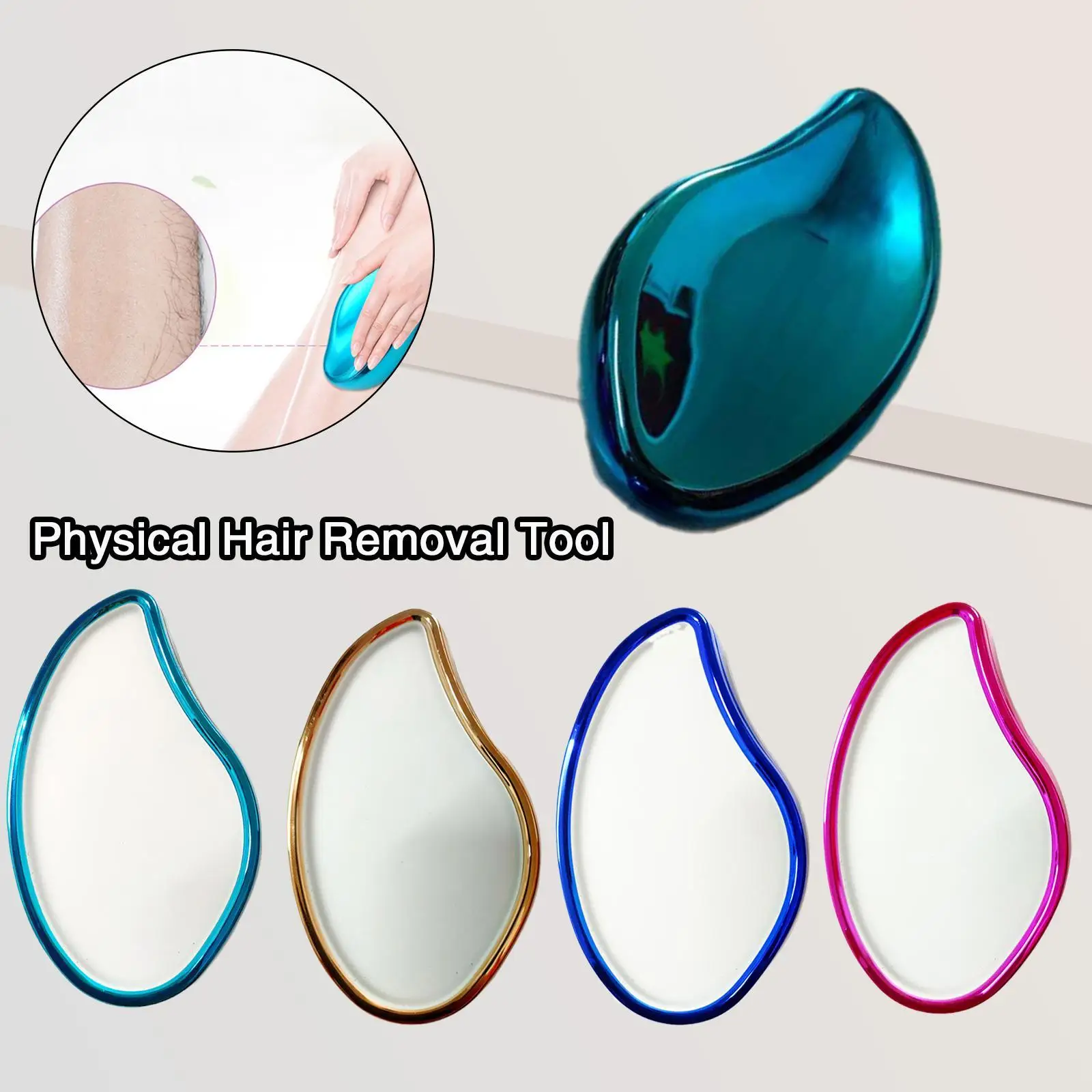 

Physical Hair Removal Painless Safe Epilator Easy Cleaning Reusable Body Beauty Depilation Tool Hair Eraser For Body Arm Legs