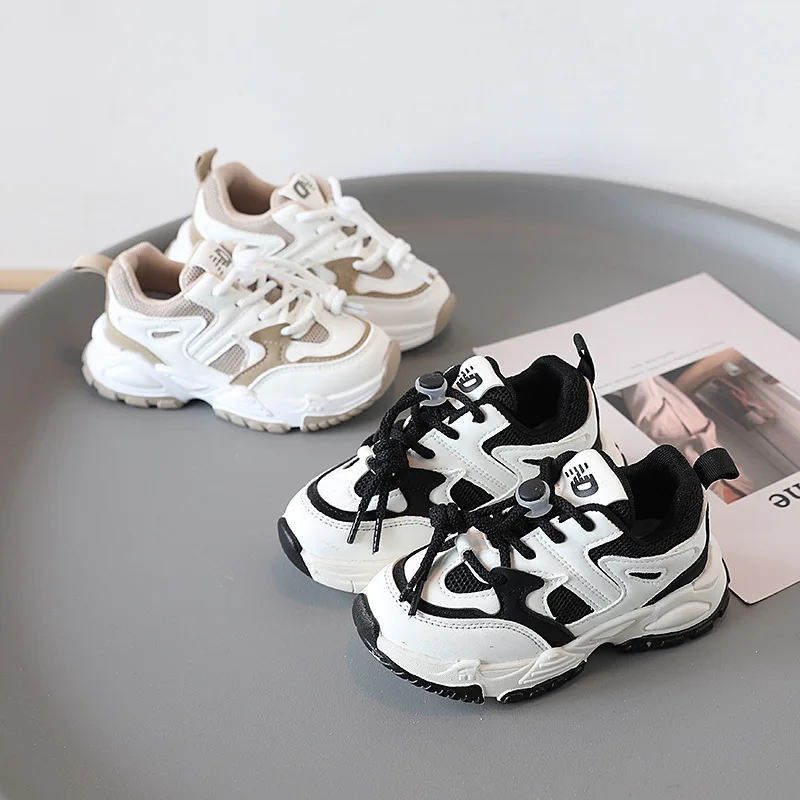 

Кроссовки сетчатые для мальчиков и девочек, на мягкой нескользящей подошве, весна-осень 2022