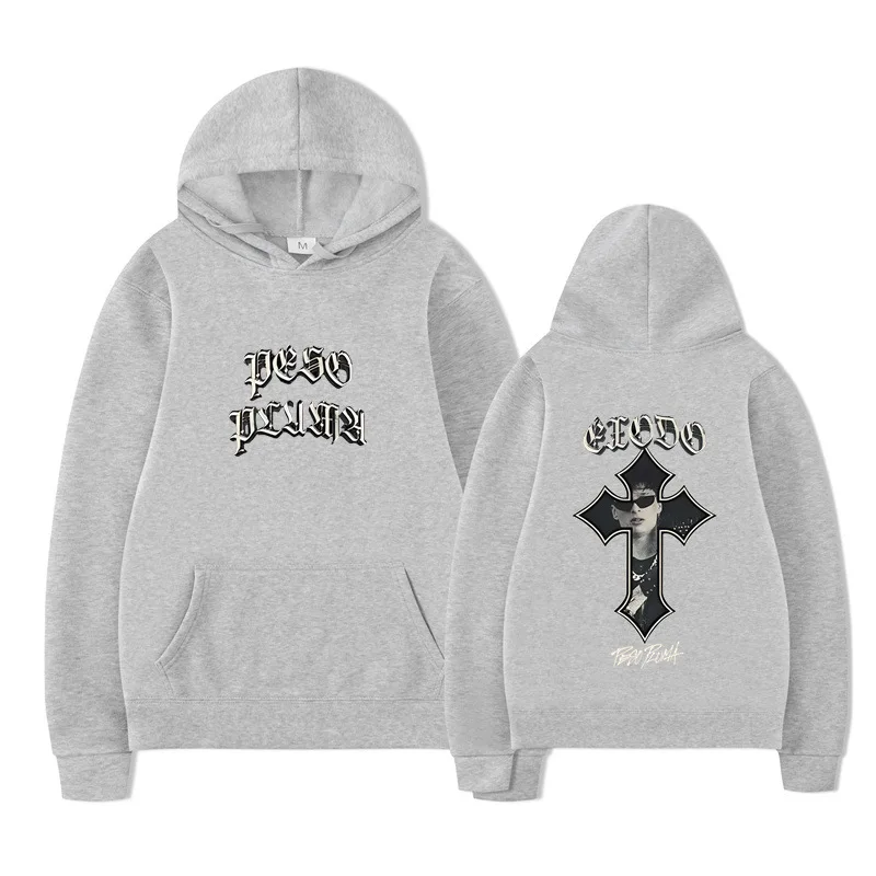 Peso Pluma Exodo Tour Merch Cross толстовки для женщин и мужчин модная повседневная уличная