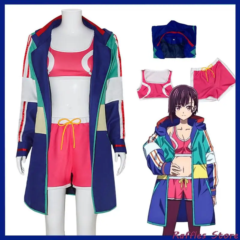 

Shizuka Mikazuki Cosplay Zom 100 Shizuka Mikazuki Cosplay Costume Bucket List of The Dead Uniform Jacket Suit Halloween Costumes