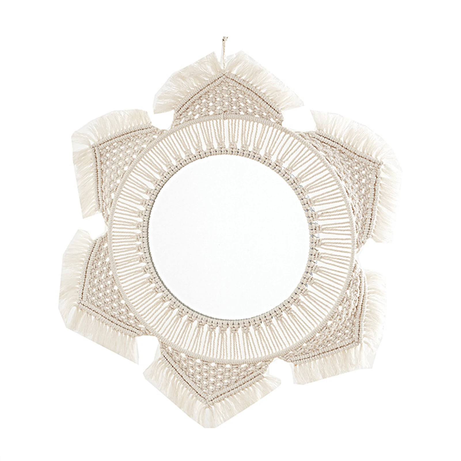 

Nordic Decorative Wall Mirror Soft and Durable Cotton Rope Material for Children Kid Adult Women Men