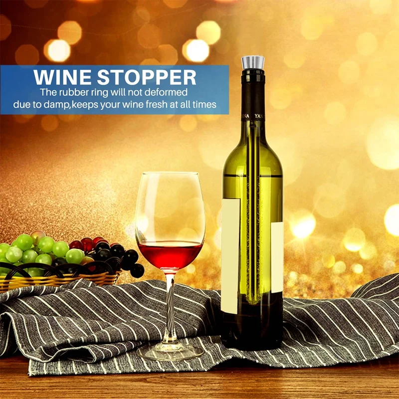Пробка для вина 10 шт. многоразовые пробки бутылок с герметичной пробкой пробка