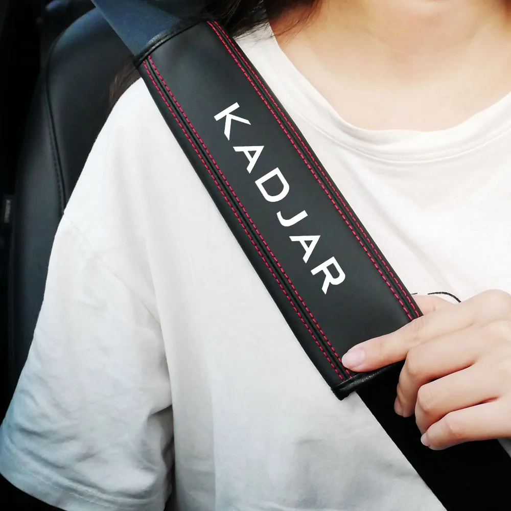 

1 шт., наплечный кожаный чехол для ремня безопасности Kadjar