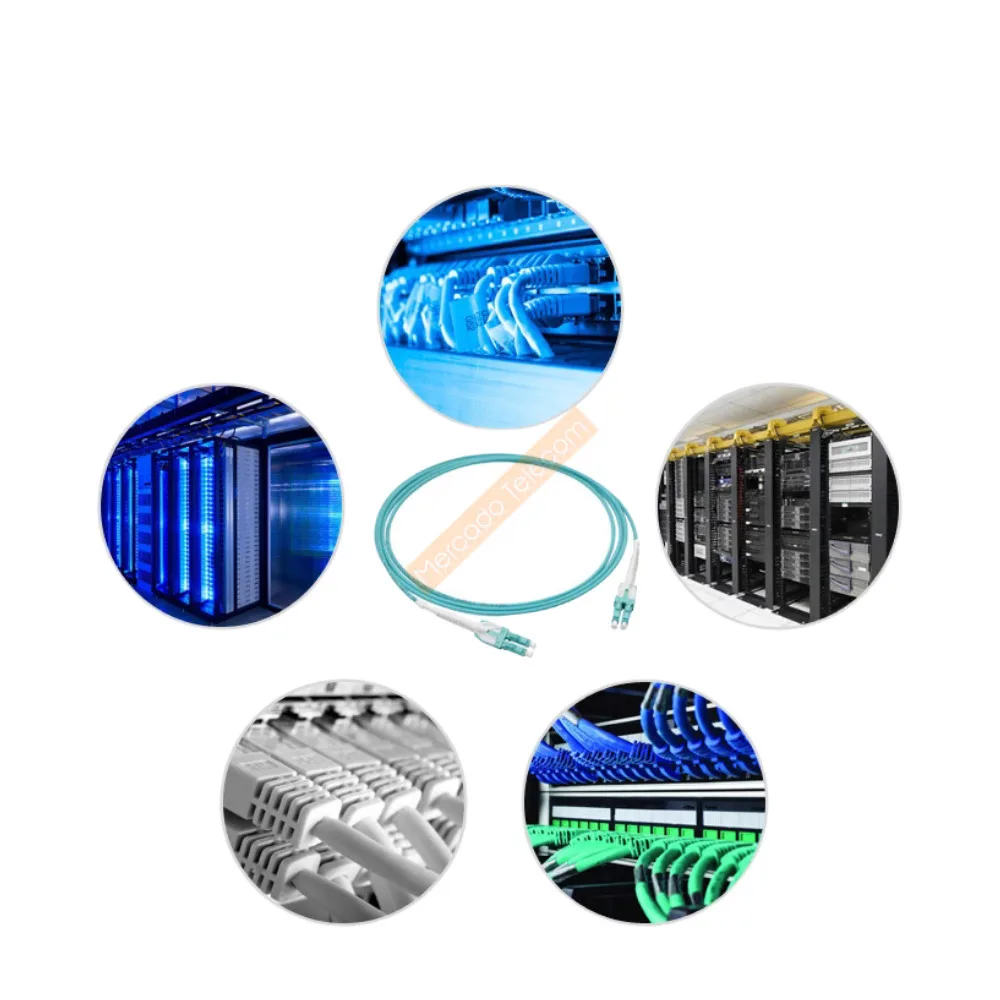 5 шт. оптоволоконные патчкорды LC Uniboot DX UPCpush pull tab 2 CORE OM3 3M 5M 10M 15M 20M 30Mtr перемычки 0 или