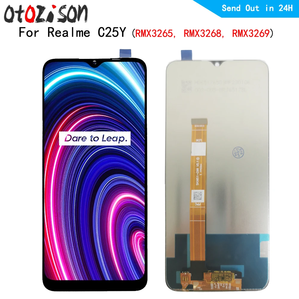 6 5-дюймовый экран IPS C25Y для Oppo Realme RMX3265 RMX3268 RMX3269 ЖК-экран сенсорная панель