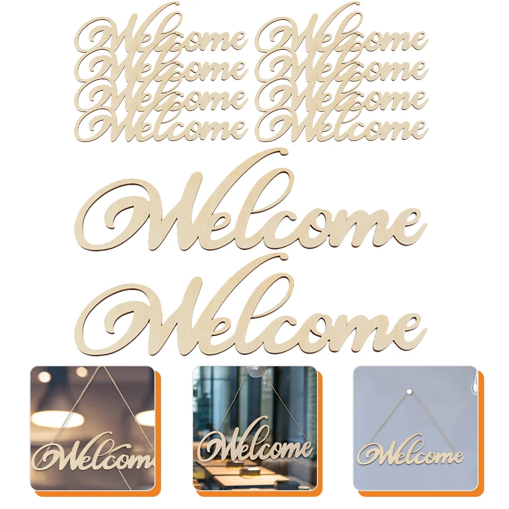 Венок на входную дверь магазин приветственные знаки полые украшения для дома из